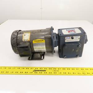 Новый Оригинальный Готовый к Установке Мотор-редуктор BMQ821-20-L-56 с передаточным числом 20:1, левосторонний, <span class=keywords><strong>3</strong></span>/4 л.с., 230/460В, <span class=keywords><strong>3</strong></span> фазы, 86 об/мин, для ПЛК-контроллеров - Product Image 1