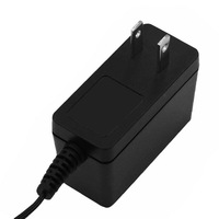 Adaptateur secteur AC/DC mural 12V 12W de haute qualité, certifié UL62368-1, en matériau PC, interface DC 5,5 mm pour l'électronique