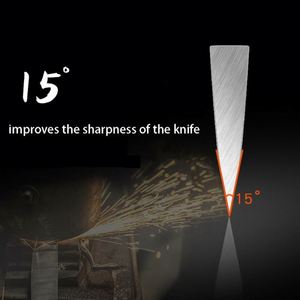 Cuchillo Santoku de Cocina Hecho a Mano de Acero con Alto Contenido de Carbono, Cuchillo para Sashimi, Juego de Cuchillos Japoneses con Mango de Madera - Product Image 6
