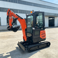 Mini-excavatrice YUNTU YT-15, petite pelle sur chenilles avec moteur japonais, micro-excavatrice, matériel de terrassement