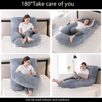 Coussin de sommeil pour la maternité, post-partum, grossesse, coussin de soutien complet du corps, coussin d'allaitement pour femmes enceintes, confort du ventre