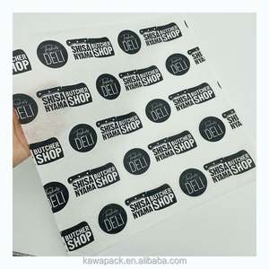 Papier d'emballage alimentaire personnalisé de qualité supérieure pour boucherie, papier d'emballage pour viande, avec logo, pour l'emballage à emporter des restaurants - Product Image 1