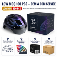 Casque de vélo OEM ODM avec coque PC moulée en interne, corps en EPS, 255g, 21 aérations, avec lentille magnétique pour adultes
