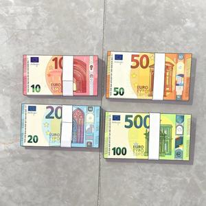 Billetes de Euro de Alta Calidad, Billetes Falsos de 5, 10, 20, 50, <span class=keywords><strong>100</strong></span>, 200, 500 <span class=keywords><strong>Euros</strong></span>, Dinero de Juguete para Fiestas, Halloween, Bodas, Navidad - Product Image 1