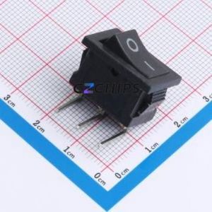XDJK-2116-03 Rocker Switch Through hole Component (THT) Switch ( Rated Current: 500mA )( Rated Voltage (AC): 220V ) - Product Image 1