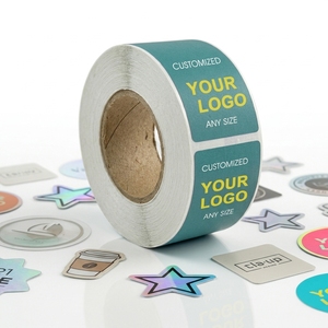 Pegatinas de Vinilo Personalizadas, Etiquetas con Logotipo Personalizado, Adhesivos Resistentes al Agua en Rollos para Empaquetado Empresarial e Identidad de Marca - Product Image 4