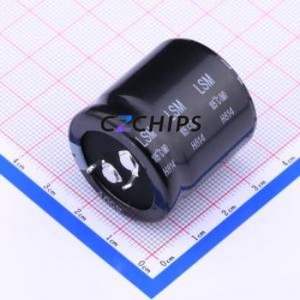 LSM221M2W--A3030 <b>Snap</b>-in Aluminum Electrolytic Capacitor Through hole Component (THT),D30xL30mm 220uF 20% 450V 10mm - Product Image 1