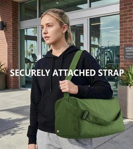 Bolsa Deportiva Unisex Pequeña con Compartimento para Zapatos y Bolsillo Impermeable, Bolsa <span class=keywords><strong>de</strong></span> Viaje Ligera <span class=keywords><strong>de</strong></span> Poliéster para Gimnasio, Yoga, Pilates, Natación - Product Image 2