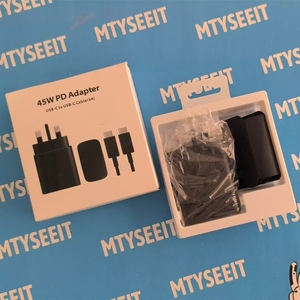 UK US EU Günstige 45W USB-C PD Ladegerät und Kabel für Samsung Adapter - Product Image 2
