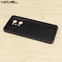 Coques de téléphone portable vierges en TPU 2D pour sublimation Oppo A97 5G - Antichoc, étanches, anti-rayures, design personnalisé, ajustement parfait à 100 %, noir
