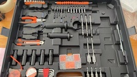 Perceuse sans fil multifonction OEM 21V 5-en-1 avec batterie au lithium, perceuse sans balais, ensemble d'outils combinés