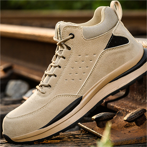 Scarpe Antinfortunistiche Moderne Isolate Elettricamente con Punta in Acciaio, Invernali, per Cantieri, da Uomo, in Tessuto Elasticizzato, Tela, Microfibra, Pelliccia, Sportive - Product Image 1