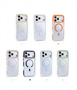 Magnetic Matte 360 Full Wrap Protection Shockproof Mobile Phone <b>Cases</b> For iPhone 17 Pro Max Anti-Fingerprint <b>Wireless</b> <b>Charging</b> - Product Image 1
