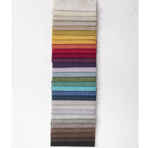Breathable Two Tone Fine Linen Cloth Sofa <b>Fabric</b> For Bag Making Cushion Soft Hard Pack Pillow Seat Mat - Product Image 6