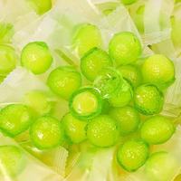 Bonbons Gélifiés Verts aux Saveurs de Mandarine et de Zeste d'Orange VC, Rafraîchissants, Boîte de 100g, Snack Populaire, Vente en Gros