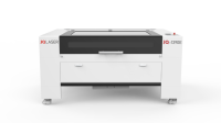 Machine de découpe et de gravure laser CO2 JQ, vente flash, zone de travail 1300x900mm pour matériaux non métalliques, prise en charge PLT/BMP/DST