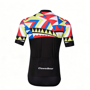 Stylish Printed Bike Riding Outfit with 3D Shock <b>Pad</b> & Anti-slip Details for Men and Women Engaged for Leisure Riding Trips - Product Image 3