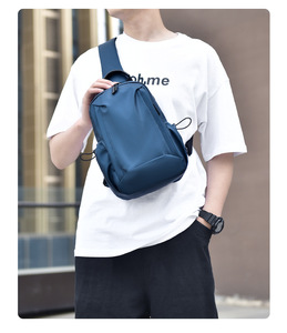 Mochila Impermeable, Bolso Cruzado para Hombre, Bolso de Pecho de Nailon, Bolso Deportivo Frontal, Multifuncional, Resistente al Desgaste - Product Image 5
