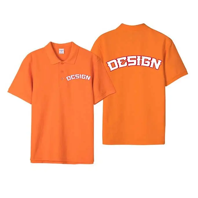 YKH 230GSM conception personnalisée polos hommes femmes polos vêtements d'été chemises vierges T-shirts pour hommes