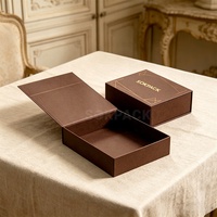 Boîte cadeau pliable écologique personnalisée avec fermeture magnétique, assemblage rapide, emballage en papier rigide pour cadeaux haut de gamme