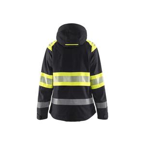Blaklader เสื้อแจ็กเก็ตหนัง Hi-Vis ของผู้หญิง443019779933XS สีดำ/ สีเหลือง-EAN ใส่ทำงาน7330509855553 HI-VIS - Product Image 2