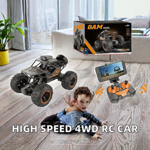 Vente en gros usine Voiture RC 1/18 en alliage haute vitesse avec caméra Wi-Fi pour enfants, véhicule RC tout-terrain 4x4 pour drift et <span class=keywords><strong>escalade</strong></span> - Product Image 3