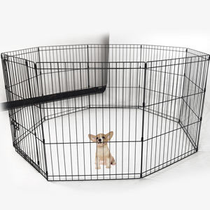 กรงรั้วลวดพับได้สำหรับสุนัขและแมวกรงไก่กรงกระต่ายสำหรับแยกไก่ - Product Image 1