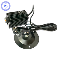 Module de Diode Laser réglable, ligne verte 3-5V 5mw 520nm avec adaptateur, 1 pièce