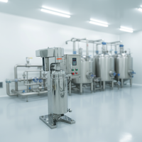 Centrifugeuse séparatrice tubulaire GQ 125 haute capacité avec roulement et moteur pour albumine d'œuf 380V/460V Garantie 1 an