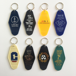Hotel Tag Key Chain Plastic Portable Wholesale Home Key Holder Gift For Movie Fans Car Bag Accessories
