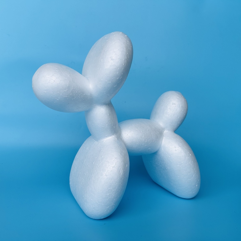 Polyfoam Hand painted Balloon Dog Sculpture