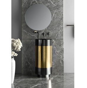 Lavabo de baño de acero inoxidable MUDRA - BGL con calidad de construcción superior y Diseño Contemporáneo para interiores Premium - Product Image 4