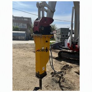 Nuevo Mini Rompedor Hidráulico Silencioso Modelo 2025 de 3-4 Toneladas Tipo Sb30 para Excavadoras Dx300, Dh300, Dh310, Dx360, Dh370 - Product Image 1