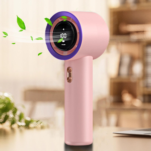 Mini ventilateur électrique USB portable à faible coût avec brumisateur, idéal pour voiture et extérieur, construction en plastique de qualité hôtelière - Product Image 3