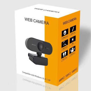 Kamera USB 2K FHD Driver gratis, untuk komputer dudukan mikrofon Laptop lensa fokus otomatis <span class=keywords><strong>Webcam</strong></span> - Product Image 4
