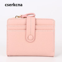 Dompet Wanita PU Harga Terjangkau, Dompet Koin Modis dengan Slot Kartu Multi, Penjepit Uang, Tempat Kartu Grosir 2025