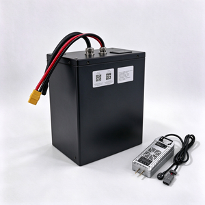 แบตเตอรี่ลิเธียมไอออนแบบชาร์จเร็ว กันน้ำ 60V 20Ah 30Ah 50Ah 3000W พร้อม BMS และที่ชาร์จ สำหรับสกู๊ตเตอร์ไฟฟ้าสำหรับการเดินทาง - Product Image 1