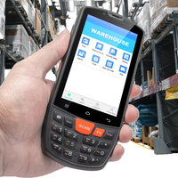 SVOTON M8 IP67 PDA Resistente y Económico con Android 13.0, Terminal Móvil Industrial, Lector de Códigos de Barras 2D QR, 4G Wifi BT GPS