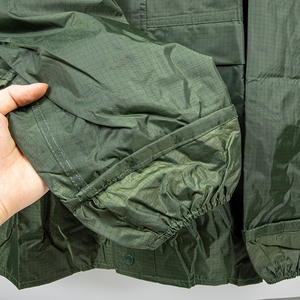 Envío rápido poliéster bolsillo táctico traje de lluvia Poncho adulto Camping impermeable camuflaje personalizado impermeable con pantalones - Product Image 6