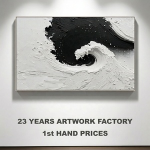 Dipinto a Olio Astratto di Grandi Dimensioni di Qualità Museale, Realizzato su Misura al 100% a Mano da 76 <span class=keywords><strong>Artisti</strong></span> per Appartamenti di Lusso Moderni - Product Image 3