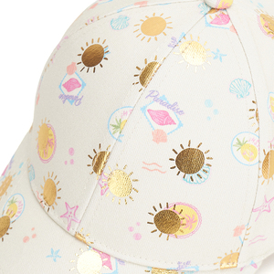 หมวกเบสบอลสำหรับเด็กผ้าคอตตอนพิมพ์ลายสัตว์5แผงป้องกันแสงแดดสำหรับฤดูร้อน - Product Image 4