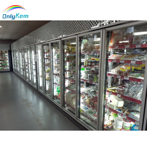 Gasolinera NSF Puerta de vidrio Enfriadores de entrada y congelador Sala de refrigeración con Cueva de cerveza en <span class=keywords><strong>Texas</strong></span> - Product Image 3