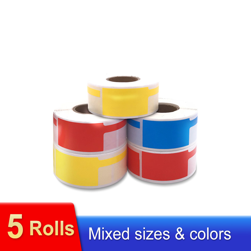 Étiquette de câble 5 rouleaux