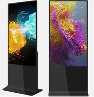 HONGNUO 32 43 50 55 pouces Affichage numérique sur pied d'intérieur Écran LCD ultra clair pour la publicité commerciale Promotion de la vente au détail