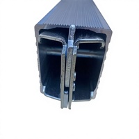 Barre de chargement robuste en aluminium pour système E-Track, pour le maintien des charges dans les fourgons et remorques
