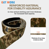 Sangle de remorquage robuste camouflage pour véhicules en panne, équipement de récupération d'urgence pour 4x4, Jeep, camion, VTT, utilisation tout-terrain