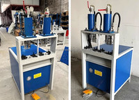 Machine de poinçonnage hydraulique multi-trous pour tubes en acier ronds avec fonction de perforation rotative