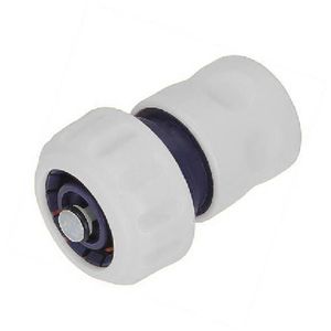 Conector de manguera para tuberías de 3/4 pulgadas con bloqueador de agua, 3/4 de longitud, 12 cm de ancho, 9 cm de altura, 4,5 cm - Product Image 1