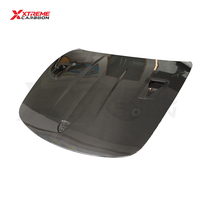 Capot ventilé en fibre de carbone sèche XTREME pour Porsche 718 982 Cayman Boxster Spyder, style RS, capot avant amélioré avec évents d'air
