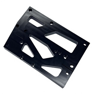 Placa de Montaje Hueca Ligera de Aluminio Anodizado, Mecanizada por CNC, Personalizada OEM, Equipo de Automatización de Alta Precisión - Product Image 1